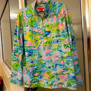 Never worn - Lily Pulitzer pullover golf Sweatshirt from Honda Classic